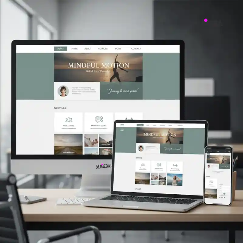 One Pager Website Focus